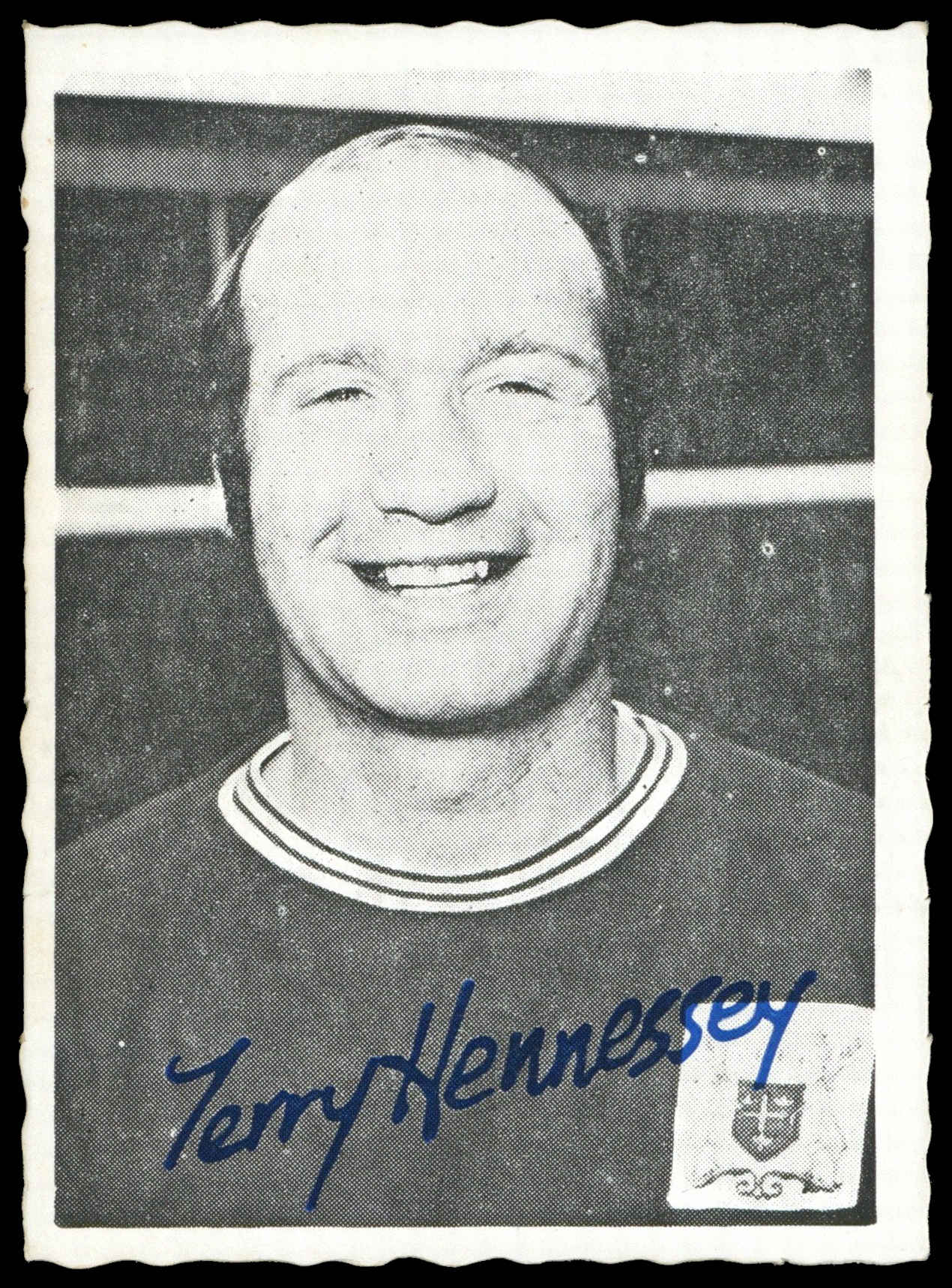 A&BC - 'Footballers (1969/70 - Crinkle Series 2)' (1969) - Terry Hennessey (Nottingham Forest) A&BC - 'Footballers (1969/70 - Crinkle Series 2)' (1969) - Terry Hennessey (Nottingham Forest)