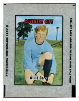 A&BC - 'Football Transparencies' (1970) - Willie Carr (Coventry City) A&BC - 'Football Transparencies' (1970) - Willie Carr (Coventry City)