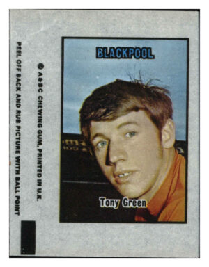 A&BC - 'Football Transparencies' (1970) - Tony Green (Blackpool) A&BC - 'Football Transparencies' (1970) - Tony Green (Blackpool)