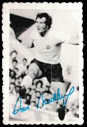 A&BC - 'Footballers Autographed Photos' (1973) - Card #1 - Paul Madeley (Leeds Utd)
