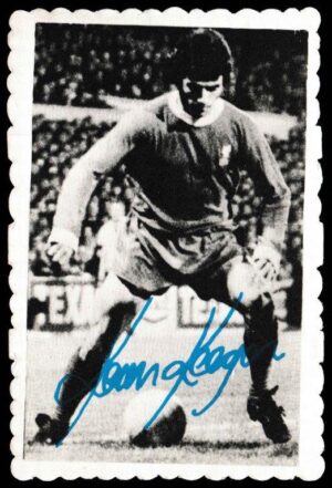 A&BC - 'Footballers Autographed Photos' (1973) - Card #16 - Kevin Keegan (Liverpool)