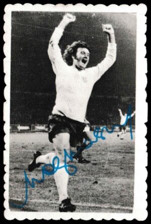 A&BC - 'Footballers Autographed Photos' (1973) - Card #20 - Rodney Marsh (Man City)