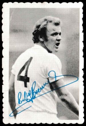A&BC - 'Footballers Autographed Photos' (1973) - Card #5 - Billy Bremner (Leeds Utd)
