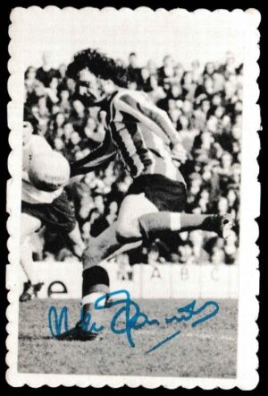 A&BC - 'Footballers Autographed Photos' (1973) - Card #7 - Mike Channon (Southampton)