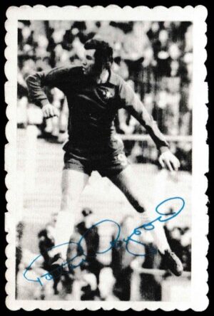 A&BC - 'Footballers Autographed Photos' (1973) - Card #9 - Peter Osgood (Chelsea)