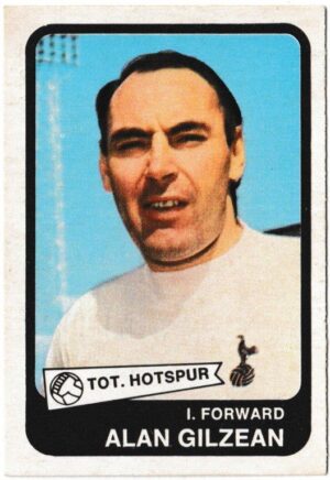 A&BC - 'Footballers (1968/69 - English Series 1)' (1968) - Card #14 - Alan Gilzean (Tottenham Hotspur)