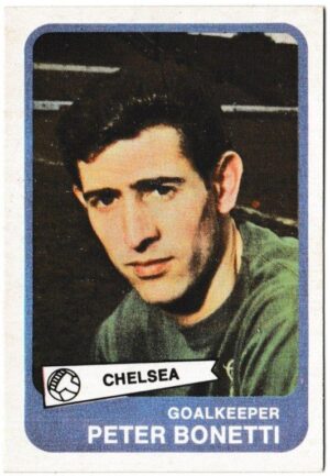 A&BC - 'Footballers (1968/69 - English Series 1)' (1968) - Card #17 - Peter Bonetti (Chelsea)