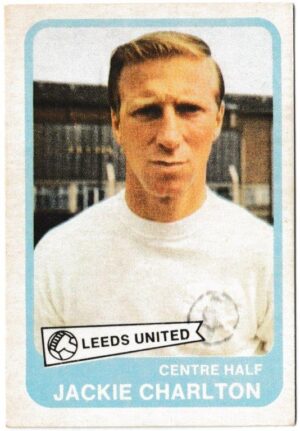 A&BC - 'Footballers (1968/69 - English Series 1)' (1968) - Card #22 - Jackie Charlton (Leeds United)