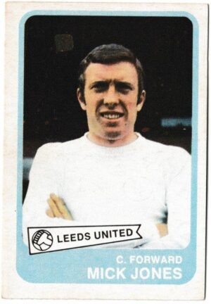 A&BC - 'Footballers (1968/69 - English Series 1)' (1968) - Card #24 - Mick Jones (Leeds United)