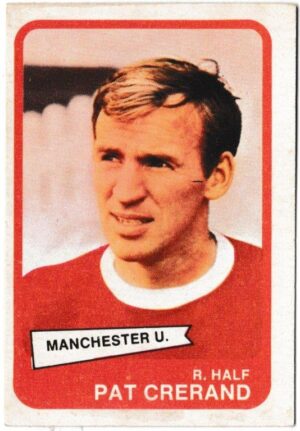 A&BC - 'Footballers (1968/69 - English Series 1)' (1968) - Card #47 - Pat Crerand (Manchester United)