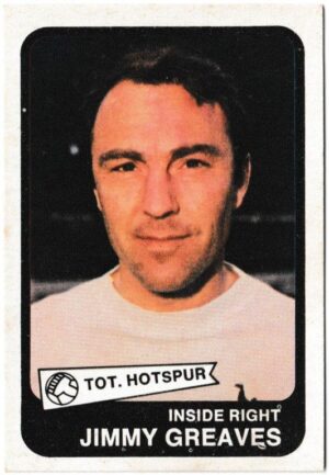 A&BC - 'Footballers (1968/69 - English Series 2)' (1968) - Card #66 - Jimmy Greaves (Tottenham Hotspur)