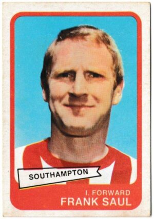 A&BC - 'Footballers (1968/69 - English Series 2)' (1968) - Card #82 - Frank Saul (Southampton)