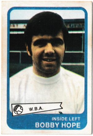 A&BC - 'Footballers (1968/69 - English Series 2)' (1968) - Card #90 - Bobby Hope (West Bromwich Albion)