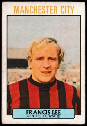 A&BC - 'Footballers (1971/72 - English Series 1)' (1971) - Card #107 - Francis Lee (Man City)