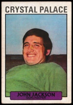 A&BC - 'Footballers (1971/72 - English Series 1)' (1971) - Card #108 - John Jackson (Crystal Palace)