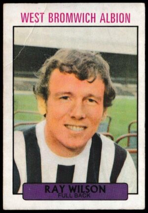 A&BC - 'Footballers (1971/72 - English Series 1)' (1971) - Card #23 - Ray Wilson (West Brom)