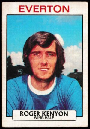 A&BC - 'Footballers (1971/72 - English Series 1)' (1971) - Card #24 - Roger Kenyon (Everton)