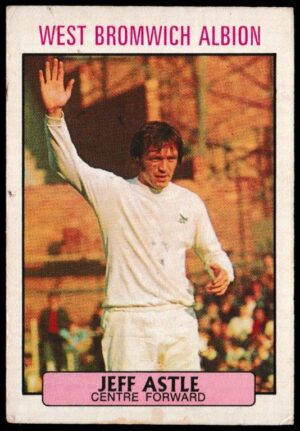 A&BC - 'Footballers (1971/72 - English Series 1)' (1971) - Card #3 - Jeff Astle (West Brom) A&BC - 'Footballers (1971/72 - English Series 1)' (1971) - Card #3 - Jeff Astle (West Brom)