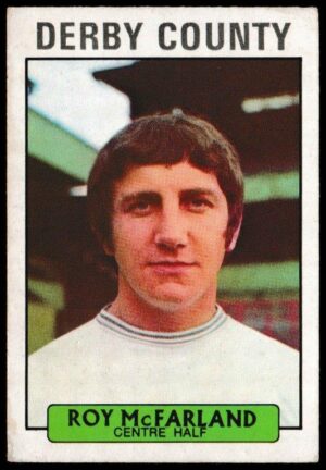 A&BC - 'Footballers (1971/72 - English Series 1)' (1971) - Card #33 - Roy McFarland (Derby County)