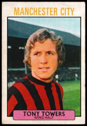 A&BC - 'Footballers (1971/72 - English Series 1)' (1971) - Card #36 - Tony Towers (Man City)
