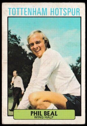 A&BC - 'Footballers (1971/72 - English Series 1)' (1971) - Card #37 - Phil Beal (Spurs)