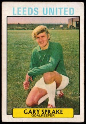 A&BC - 'Footballers (1971/72 - English Series 1)' (1971) - Card #4 - Gary Sprake (Leeds Utd)