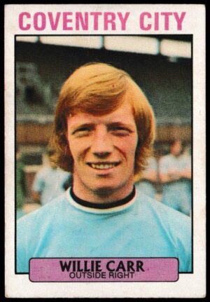 A&BC - 'Footballers (1971/72 - English Series 1)' (1971) - Card #41 - Willie Carr (Coventry City)