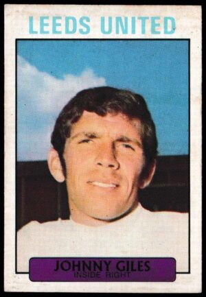 A&BC - 'Footballers (1971/72 - English Series 1)' (1971) - Card #44 - Johnny Giles (Leeds Utd)