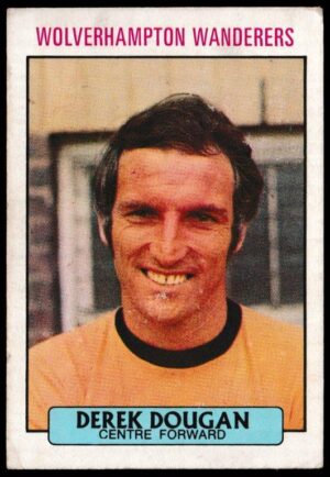 A&BC - 'Footballers (1971/72 - English Series 1)' (1971) - Card #49 - Derek Dougan (Wolves)