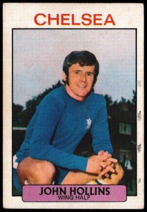 A&BC - 'Footballers (1971/72 - English Series 1)' (1971) - Card #51 - John Hollins (Chelsea)