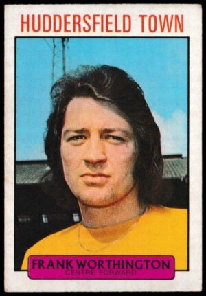 A&BC - 'Footballers (1971/72 - English Series 1)' (1971) - Card #56 - Frank Worthington (Huddersfield Town)