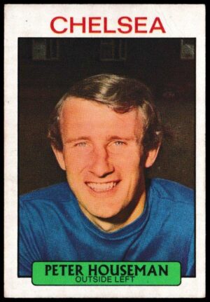 A&BC - 'Footballers (1971/72 - English Series 1)' (1971) - Card #65 - Peter Houseman (Chelsea)