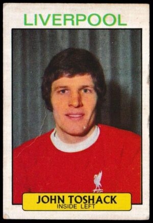 A&BC - 'Footballers (1971/72 - English Series 1)' (1971) - Card #7 - John Toshack (Liverpool)