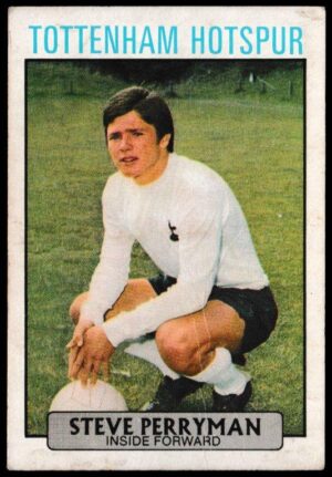 A&BC - 'Footballers (1971/72 - English Series 1)' (1971) - Card #80 - Steve Perryman (Spurs)