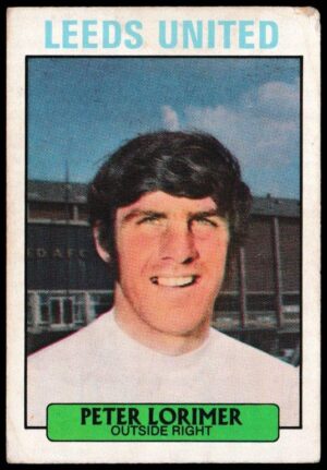 A&BC - 'Footballers (1971/72 - English Series 1)' (1971) - Card #88 - Peter Lorimer (Leeds United)