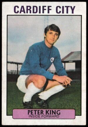A&BC - 'Footballers (1971/72 - English Series 1)' (1971) - Card #89 - Peter King (Cardiff City)