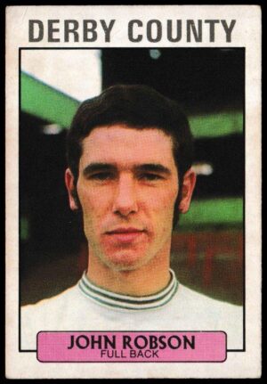 A&BC - 'Footballers (1971/72 - English Series 1)' (1971) - Card #94 - John Robson (Derby County)