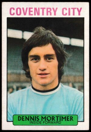 A&BC - 'Footballers (1971/72 - English Series 1)' (1971) - Card #98 - Dennis Mortimer (Coventry City)