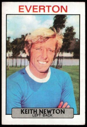 A&BC - 'Footballers (1971/72 - English Series 1)' (1971) - Card #99 - Keith Newton (Everton)