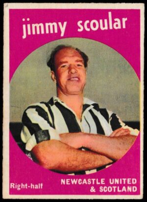 A&BC - 'Footballers (1960/61 - English Series 1)' (1960) - Jimmy Scoular (Newcastle Utd)