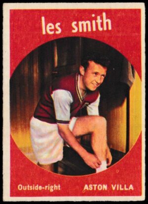 A&BC - 'Footballers (1960/61 - English Series 1)' (1960) - Les Smith (Aston Villa)