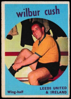 A&BC - 'Footballers (1960/61 - English Series 1)' (1960) - Wilbur Cush (Leeds Utd)