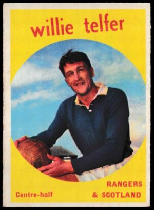 A&BC - 'Footballers (1960/61 - English Series 1)' (1960) - Willie Telfer (Rangers)