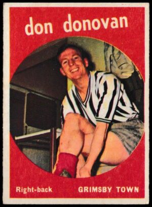 A&BC - 'Footballers (1960/61 - English Series 1)' (1960) - Don Donovan (Grimsby Town)