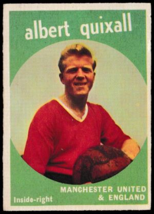 A&BC - 'Footballers (1960/61 - English Series 1)' (1960) - Albert Quixall (Man Utd)