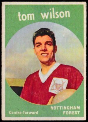 A&BC - 'Footballers (1960/61 - English Series 1)' (1960) - Tom Wilson (Notts Forest) A&BC - 'Footballers (1960/61 - English Series 1)' (1960) - Tom Wilson (Notts Forest)