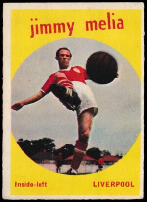 A&BC - 'Footballers (1960/61 - English Series 1)' (1960) - Jimmy Melia (Liverpool)