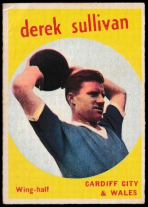 A&BC - 'Footballers (1960/61 - English Series 1)' (1960) - Derek Sullivan (Cardiff City)