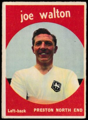 A&BC - 'Footballers (1960/61 - English Series 1)' (1960) - Joe Walton (Preston North End)