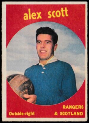A&BC - 'Footballers (1960/61 - English Series 1)' (1960) - Alex Scott (Rangers)